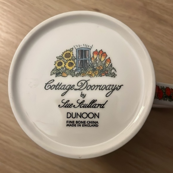 Dunoon Ceramics Bone China Cottage Cat Design Mug 4" - Picture 4 of 8